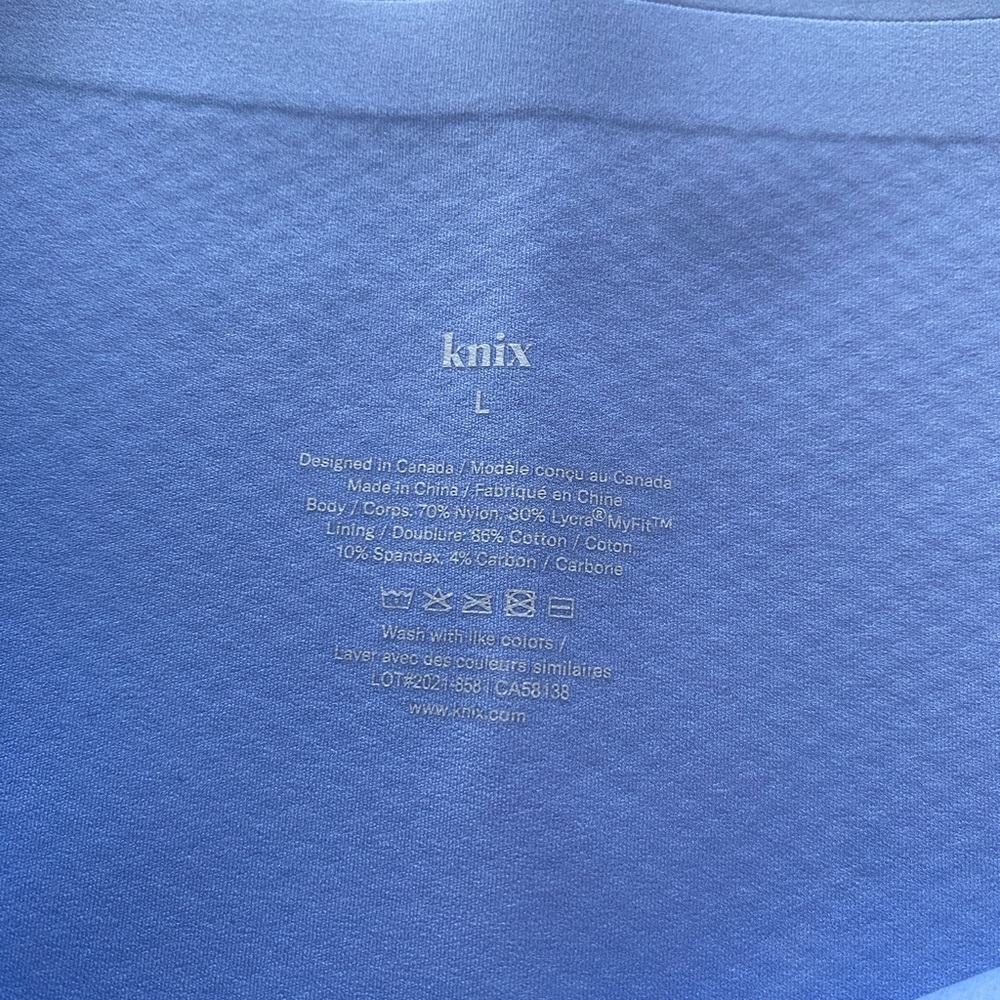 Knix size L Essential Legging True Blue - Picture 4 of 4